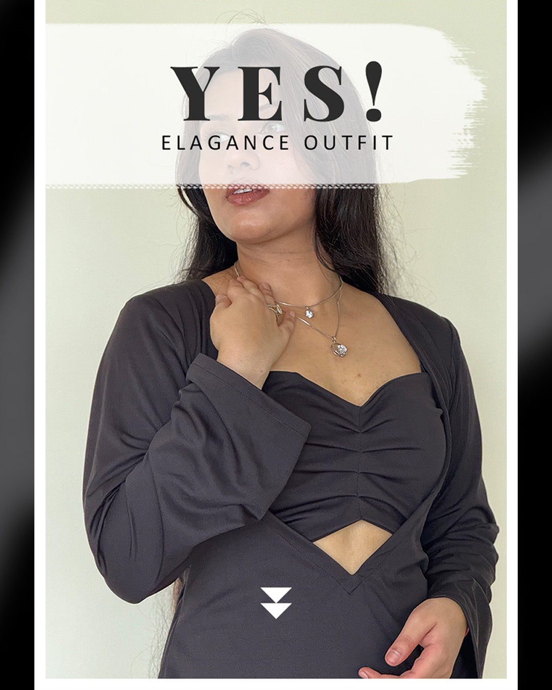 Black Cutout Bodycon Dress